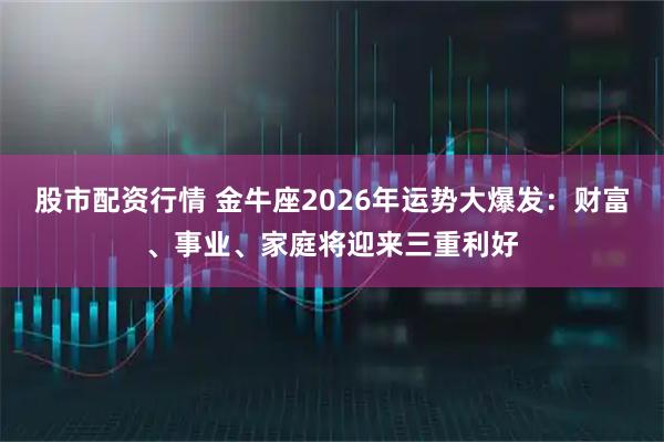 股市配资行情 金牛座2026年运势大爆发：财富、事业、家庭将迎来三重利好